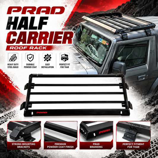 PRAD Half Carrier for Mahindra Thar 3 Door