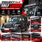 Project 4x4 half carrier on Mahindra Thar 3 Door