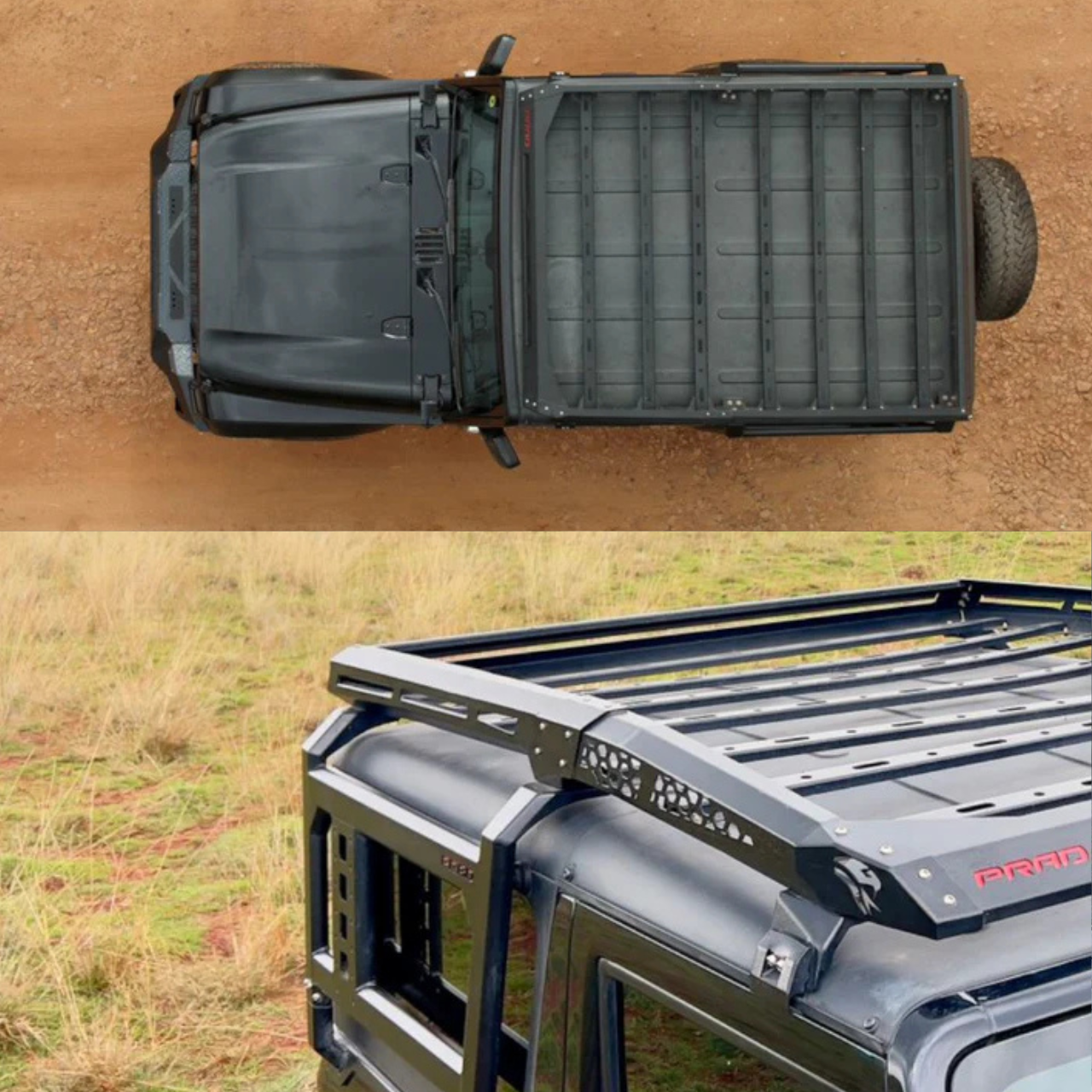 PRAD Full Roof Carrier for Mahindra Thar 3 Door