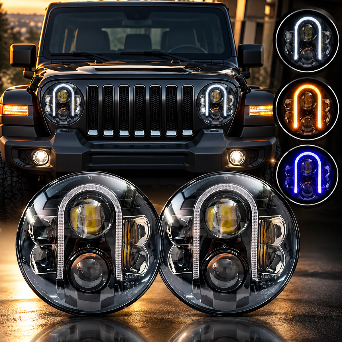 U- Headlight