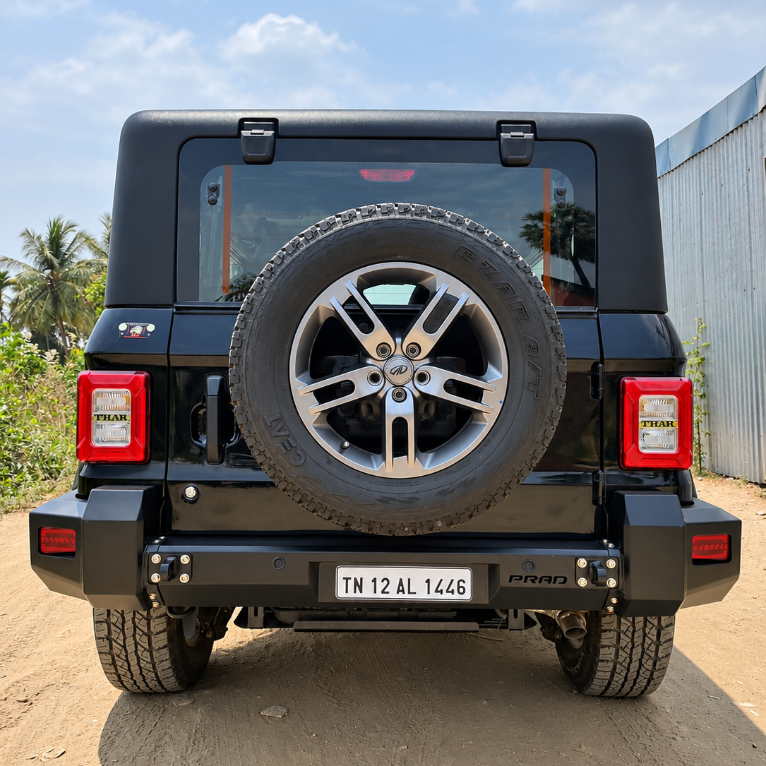 Thar Prad Metal Rear Bumper