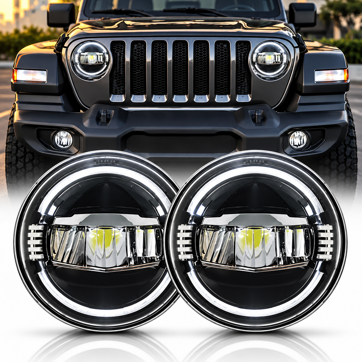 Wrangler Headlight