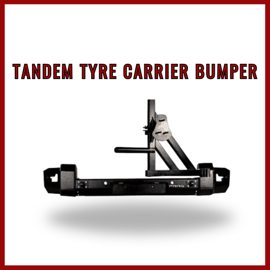 Thar Tandem Tyre Carrier Bumper
