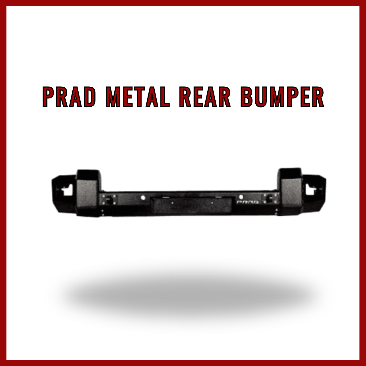 Prad Metal Rear Bumper