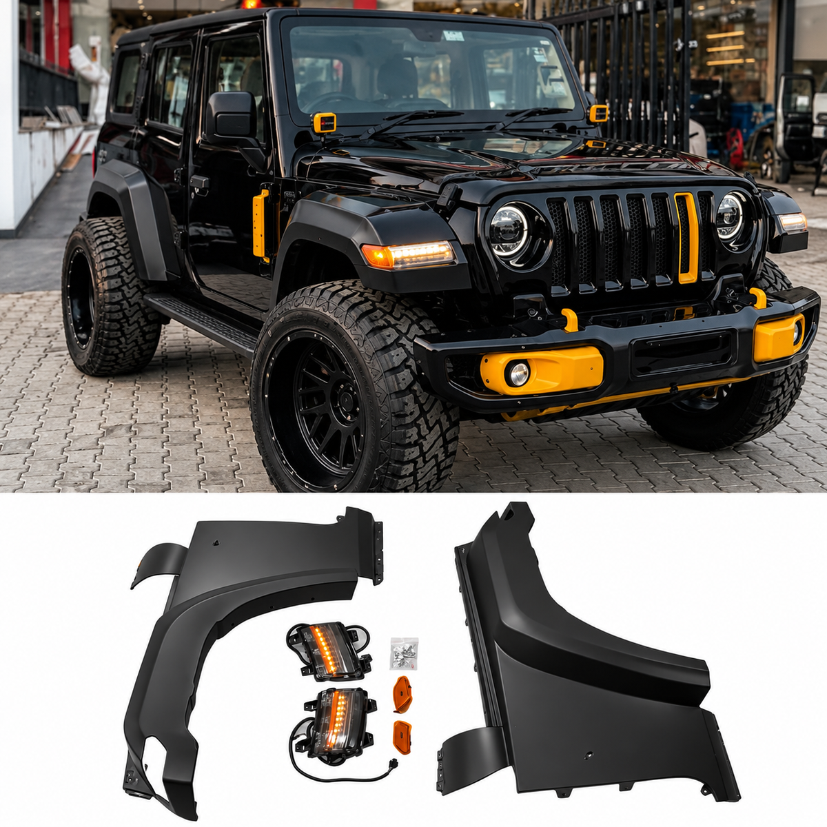 Metal Rubicon Fender