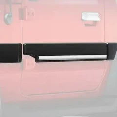 Black side cladding with chrome inserts for Mahindra Thar