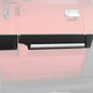 Black side cladding with chrome inserts for Mahindra Thar