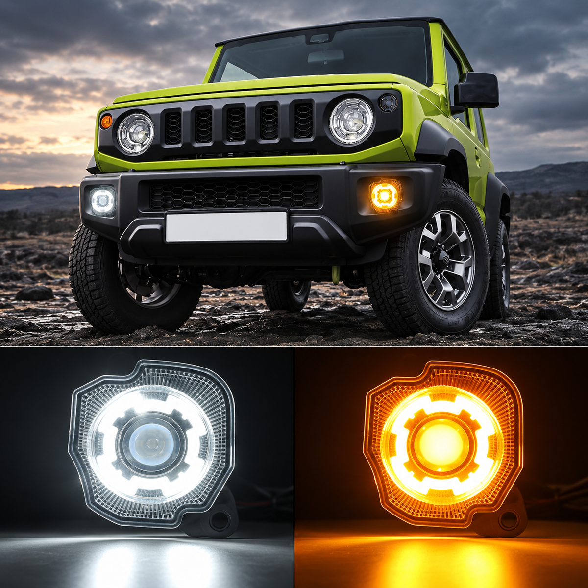 Jimny Drl Light with White DRL & Indicator
