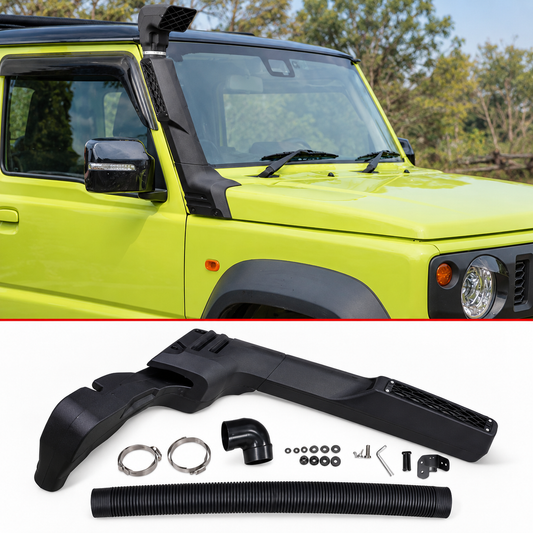 Functional snorkel installed on Maruti Suzuki Jimny