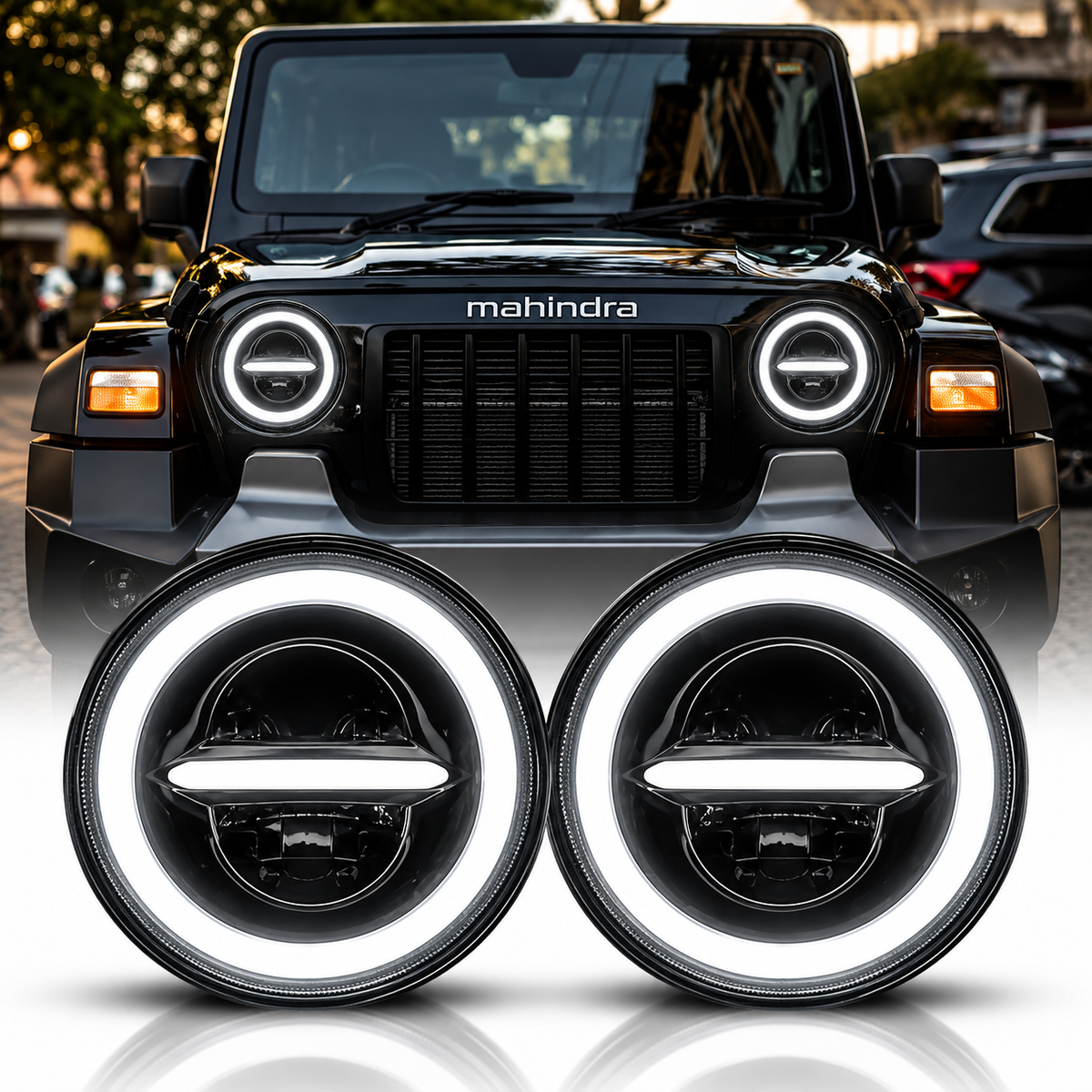 Minus With Ring Headlight