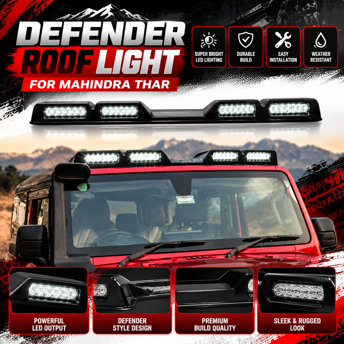 defender-style-roof-light-mahindra-thar