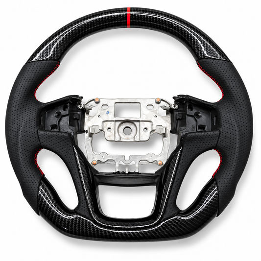 Real carbon fiber steering wheel upgrade for Mahindra Thar interior