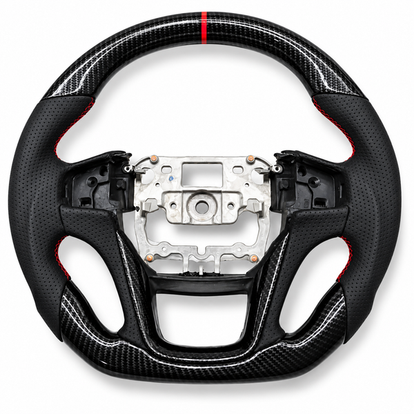 Real carbon fiber steering wheel upgrade for Mahindra Thar interior